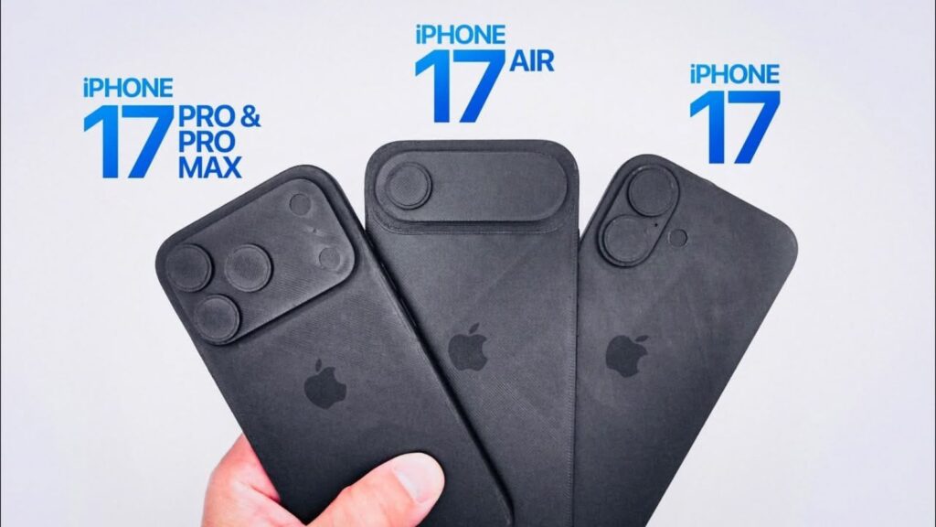 iPhone 17 leaks