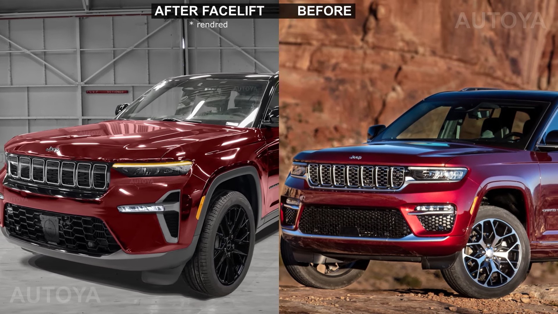 2026 Jeep Grand Cherokee Facelift