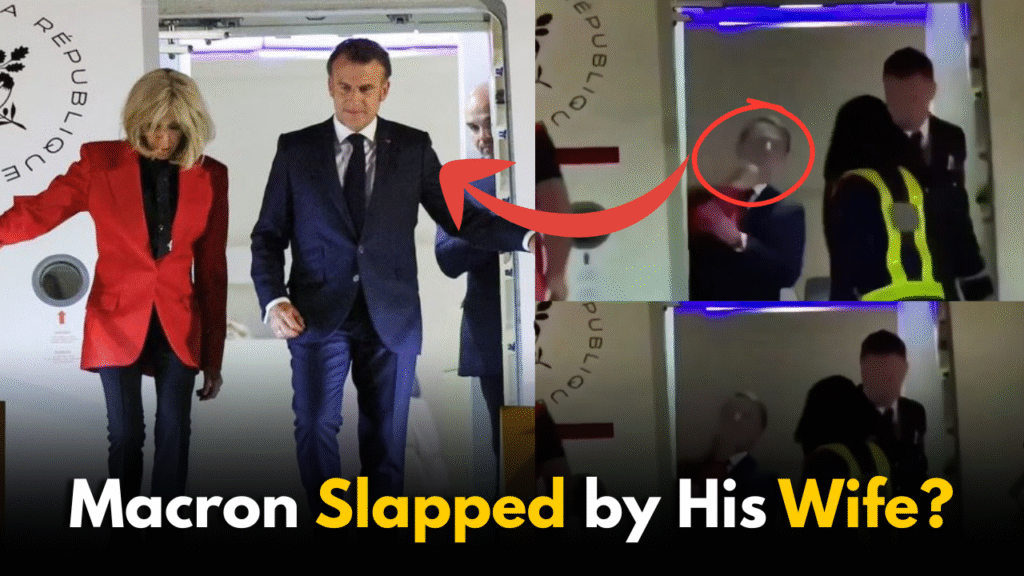 Brigitte Macron Appears to SLAP President Macron