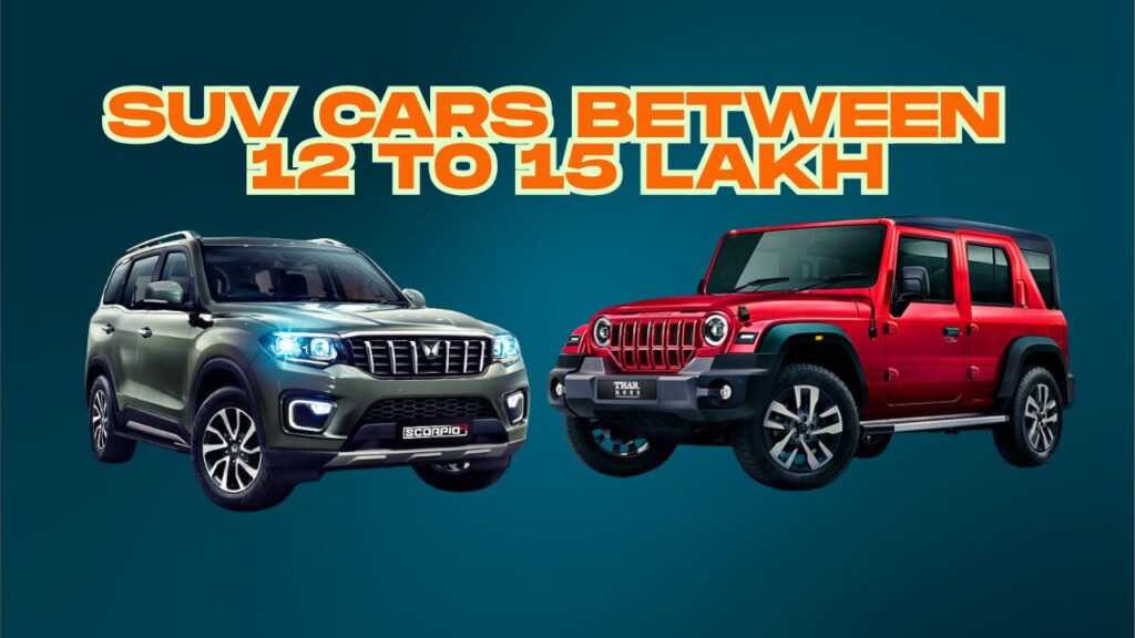 suv cars under 15 lakh