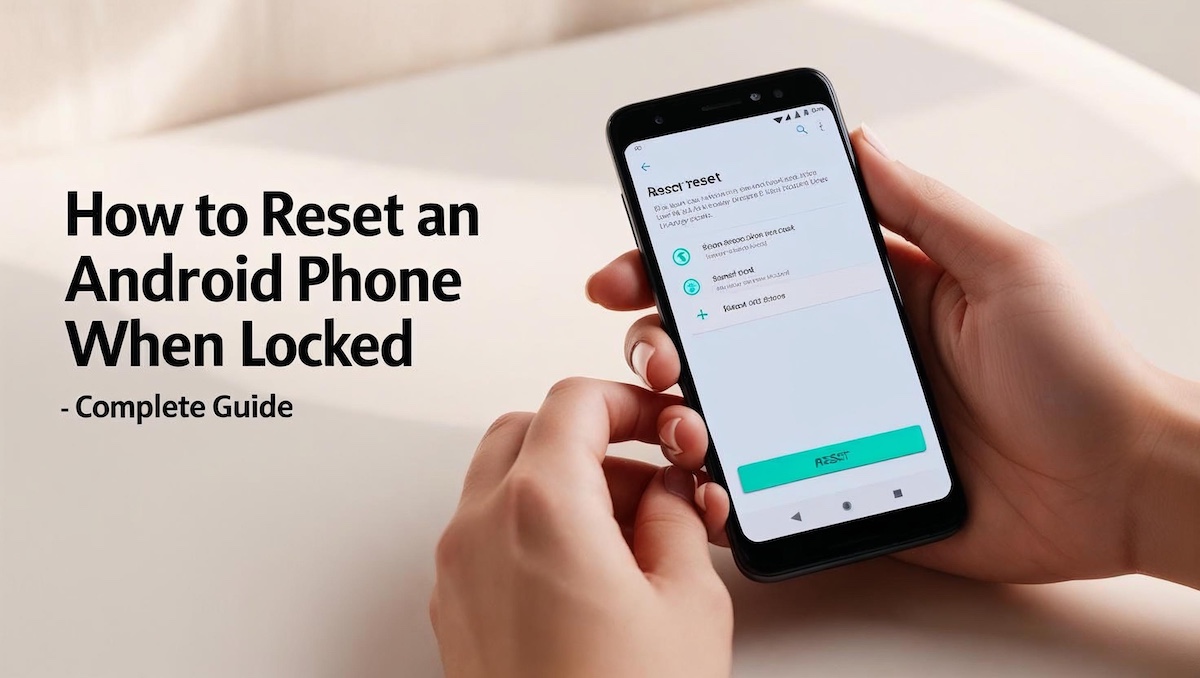 how to reset anroid phone when its locked