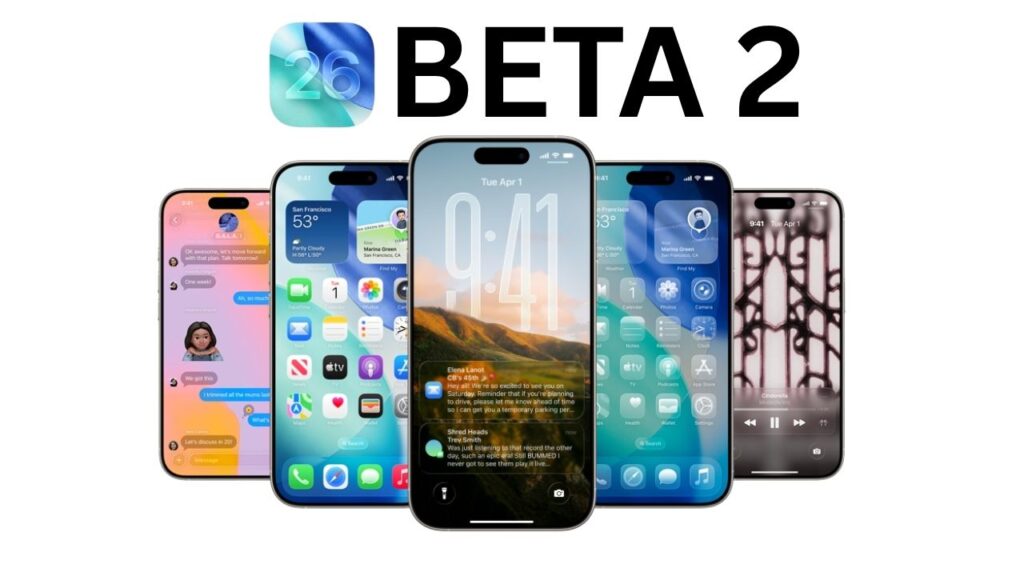 iOS 26 Beta 2