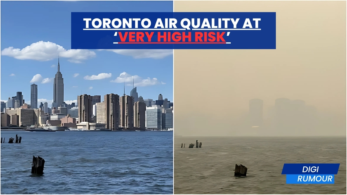 Toronto air quality at ‘very high risk’