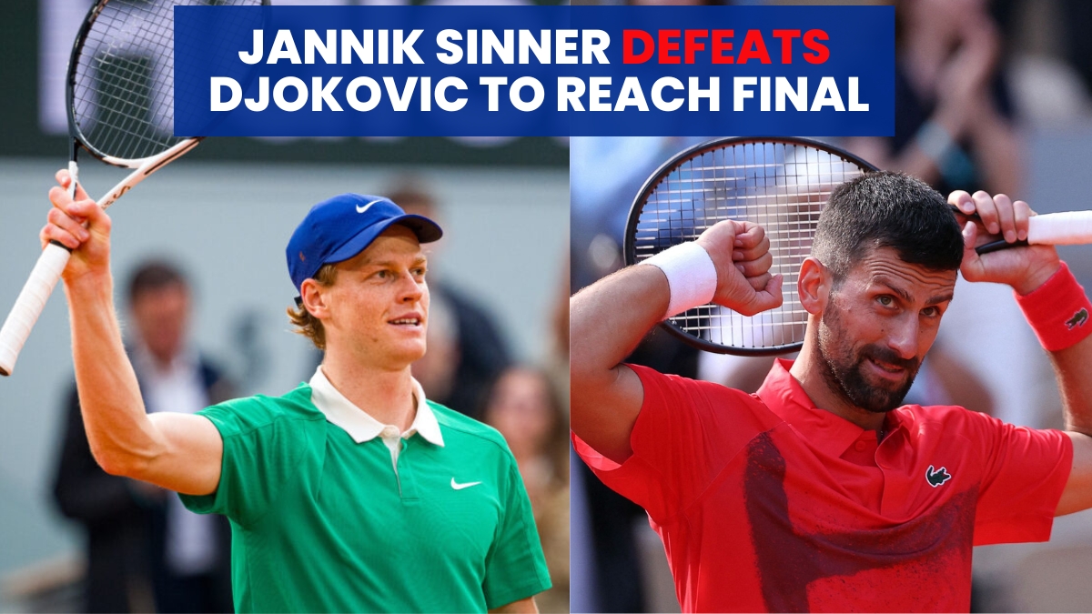 Jannik Sinner Defeats Djokovic to Reach Final