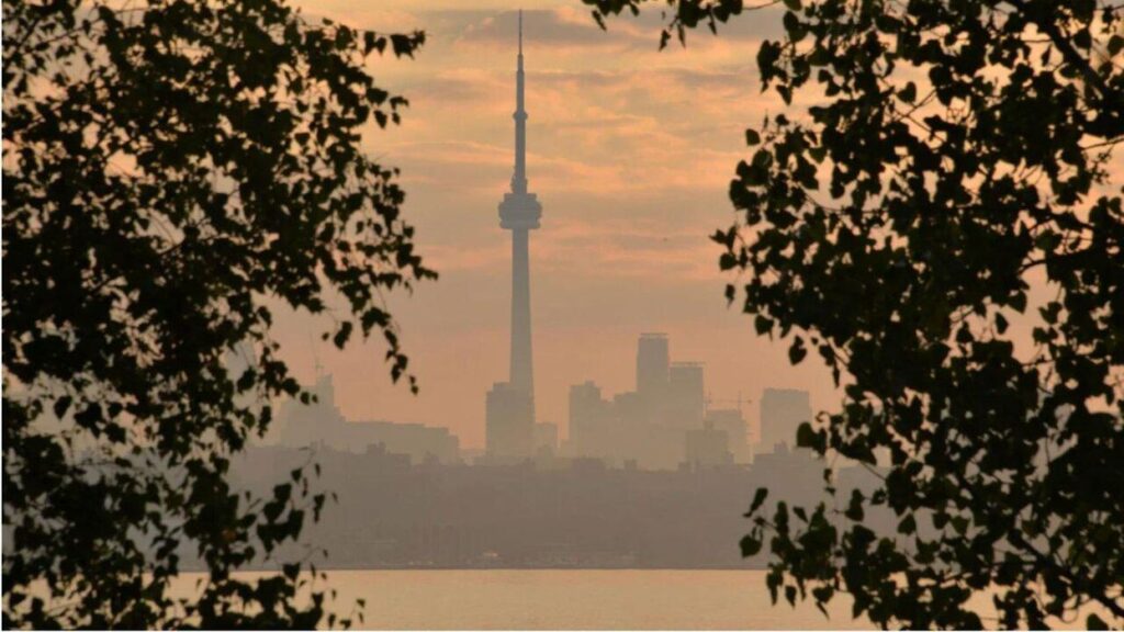 Toronto Air Quality before after